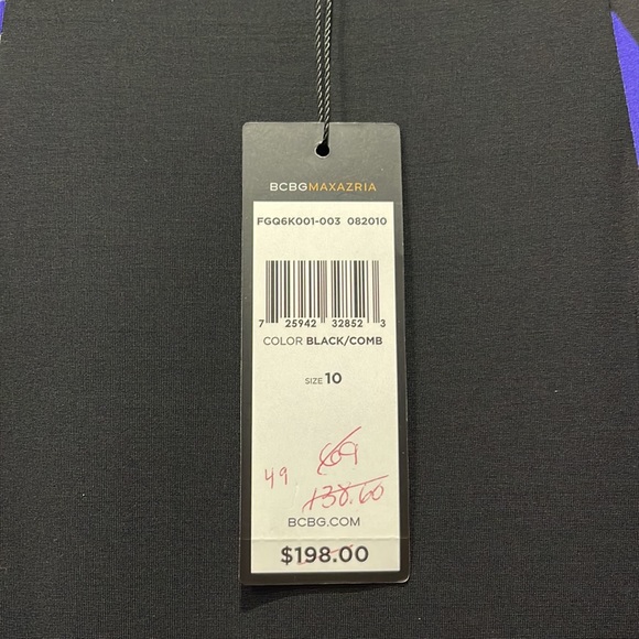 BCBG black dress - Picture 3 of 3